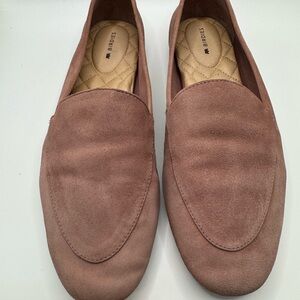 Birdies The Starling Suede Loafers Flats- Dusty Pink Women’s 8.5